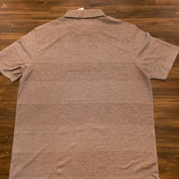 Michel Rouen Men's Performance Polo Shirt Heather Stretch Golf MRPS034 NWT - Picture 5 of 5